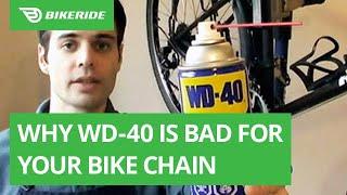 Why WD-40 is Bad for Your Bike Chain