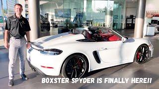 2020 718 Porsche Boxster Spyder Top Operation With Start Up!!