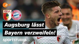 FC Augsburg – Bayern München Highlights | Bundesliga, 12. Spieltag | sportstudio