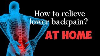 How to relieve lower back pain? | PPCA Official