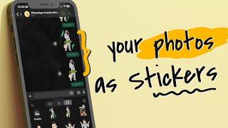 How To Make Stickers on WhatsApp without App?