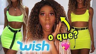 ROUPAS BARATAS PRA ROLÊ DA WISH | EXPECTATIVA x REALIDADE