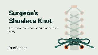 Surgeon's Shoelace Knot by RunRepeat.com