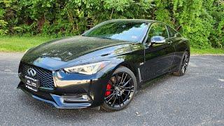 2017 INFINITI Q60 Red Sport w/INFINITI Performance Exhaust POV Test Drive/Review