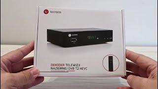 Tuner DVB-T2 techbite - recenzja tunera DVB-T2- dostępny też w sklepach Biedronka