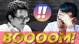 BOOM BOOM BOOM!!!! | Fabiano Caruana vs Ding Liren | Norway Chess 2024