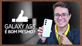 GALAXY A55 5G É BOM? - Opinião Sincera Em 5 Minutos! 