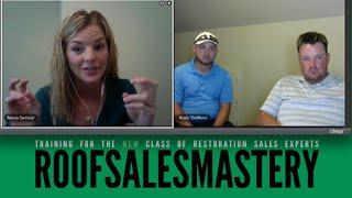 Roof Sales Mastery - One of the Best Door Knocking Tips