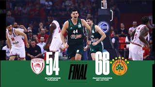 Olympiacos - Panathinaikos 54-66 | Basket League R4 | Full Highlights | 30.10.2023