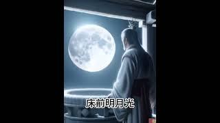 【古诗词】静夜思--中国古诗词动画欣赏