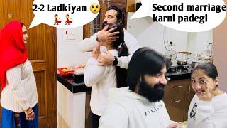 Second marriage attempt again | Soniya gender change?? Prank on wife in India @kartikeysmarriedlyf