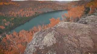 Superior Hiking Trail: Bean and Bear Lake at Peak Colors