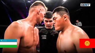 ЖЕСТКИЙ БОЙ: Акылбек Мамажанов (КР) - Ф. Хошимжонов (УЗБ) / EFC 38