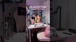 CLEAN GIRL AESTHETIC  #pinknails #barbienails #cleangirl #nails #vbp