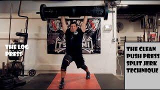 Log Press Technique with Log record holder Nicolas Cambi