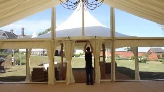 Wedding Marquee Hire at Upton Lakes - Abbas Marquees