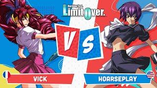 Vick (Tamaki) vs Hoarseplay (Karina, Shinobu) - Asuka 120% LimitOver (Saturn)