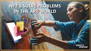 How NFT's Solve Problems in the Art World #shorts