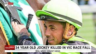 Jockey Dean Holland killed in Victorian race fall