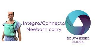 Connecta/Integra carrier with a newborn