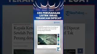 CEO Perusahaan Listrik Israel Terancam Dipecat