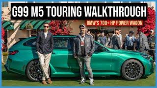 Full BMW G99 M5 Touring Walkthrough on the Pebble Beach Concept Lawn!