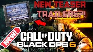 *NEW* CALL OF DUTY "BLACK OPS 6" ALL TEASER TRAILERS! HIDDEN EASTER EGGS? #THETRUTHLIES