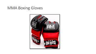 Features of MMA Boxing Gloves - RingMaster Sports