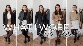 WHAT I WORE THIS WEEK I 7 Days, 7 Looks I Spring Edition