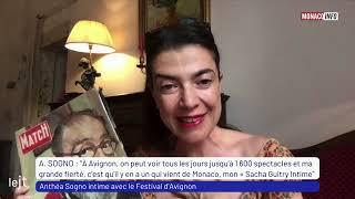 Culture : Anthéa Sogno intime avec le Festival d'Avignon