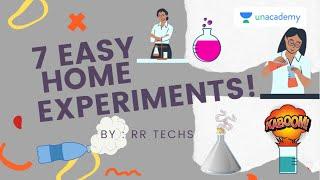 7 Easy Home Experiments! | Home Experiment Video | By - RR techs