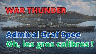 War Thunder : Admiral Graf Spee (BR 5,7) - Ça impacte !