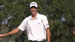 Chesson Hadley makes the par of the day at The RSM Classic