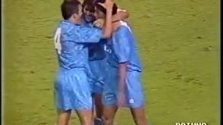 Valencia - Fonseca (Napoli). 1-5. UEFA Cup-1992/93