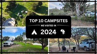 TOP 10 CAMPSITES we visited in 2024