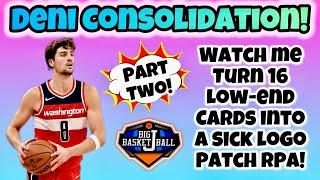 *DENI CONSOLIDATION!* PART TWO!  Watch Me Turn 16 Low-End Cards Into A SICK Logo Patch RPA!