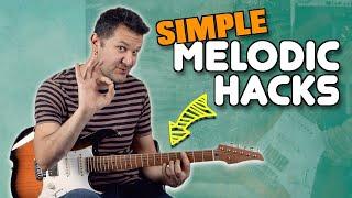 Become A Melodic Guitar God With These 5 Simple Guitar Hacks