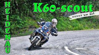 Warum fahre ich auf Heidenau k60 scout?! Langzeit Erfahrung mit AfricaTwin