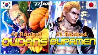 Tekken 8 ▰ QUDANS (#2 Ranked Heihachi) vs BUPPAMEN (#1 Ranked Steve) ▰ Ranked Matches