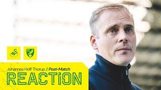 REACTION | Swansea City 1-0 Norwich City | Johannes Hoff Thorup