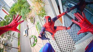 TOP 3 SPIDERMAN ESCAPING CRAZY DEADPOOL & @NOITEN (Funny ParkourPOV Comedy)