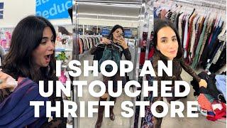 SHOP A BRAND NEW THRIFT STORE WITH ME BEFORE ANYONE ELSE!