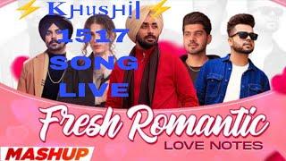 Punjabi song nonstop mashup 2024 punjabi love mashup punjabi romentic hits 2024 khushi 1517 song liv