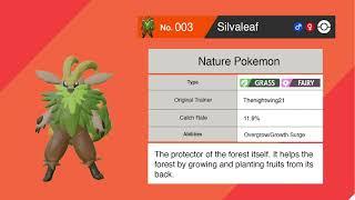 Silvaleaf (Faunny's Final Evolution) Dex Entry