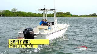 Boston Whaler 190 Montauk (2019-) Test Video - By BoatTEST.com