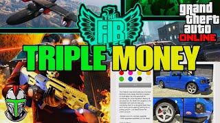 GTA 5 Online TRIPLE MONEY Weekly Update! (FIREBOLT ASP & STRICKLER MILITARY RIFLE)