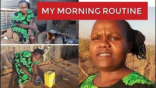 Morning Routine 2023: My African Village Morning Typical Routine