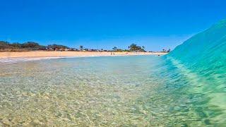 POV BODYBOARDING THE CLEAREST WATER I'VE EVER BEEN IN! *GLASSY* (SANDYS BEACH)