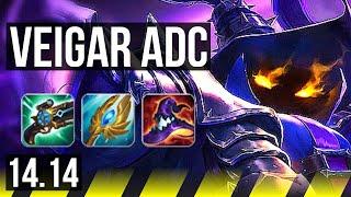 VEIGAR & Leona vs SAMIRA & Nautilus (ADC) | 13/6/18, 44k DMG | EUNE Grandmaster | 14.14