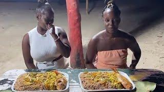 Sharie vs beard queen ￼- 2 pounds of rice stew fish & vegetables  per female